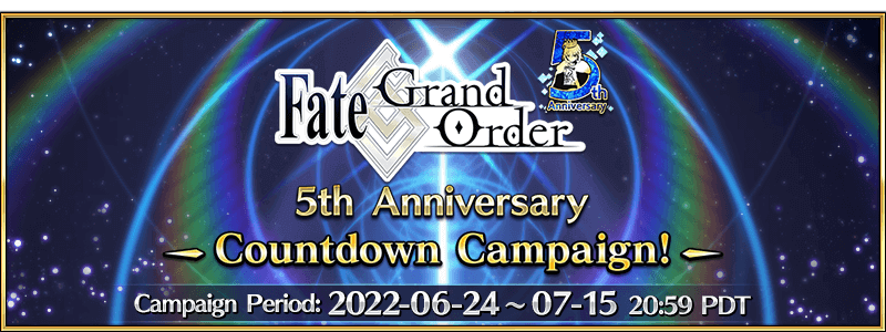 Fate/Grand Order - 5th Anniversary Fate/Grand Order - 5th Anniversary